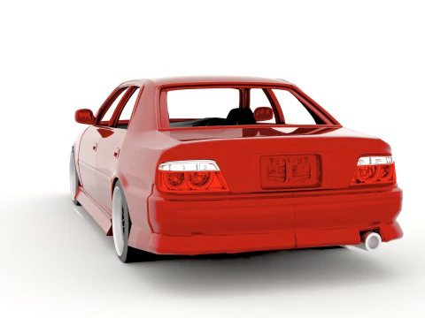 TOYOTA Chaser 3D Print Model