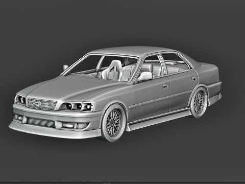 TOYOTA Chaser 3Dプリントモデル