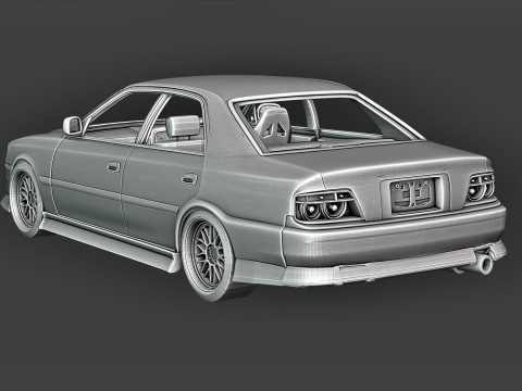 TOYOTA Chaser 3Dプリントモデル
