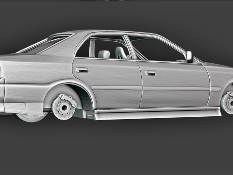 TOYOTA Chaser 3Dプリントモデル