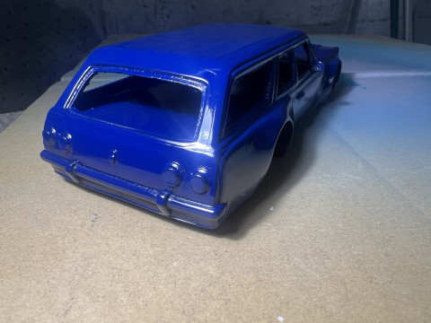Caravan body kit 3Dプリントモデル