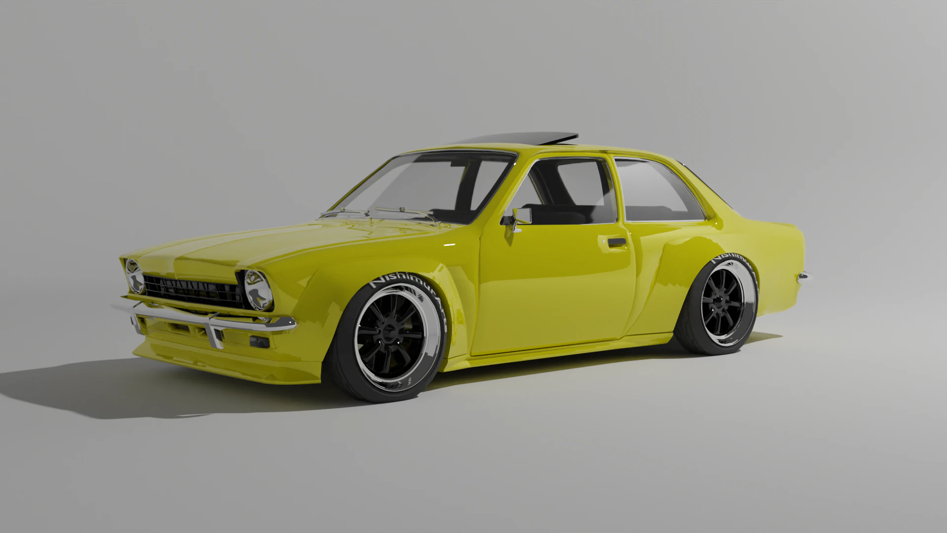 Chevette g&ouml;vde kiti 3D Baskı Modeli .c4d .max .obj .3ds .fbx .stl .blend 