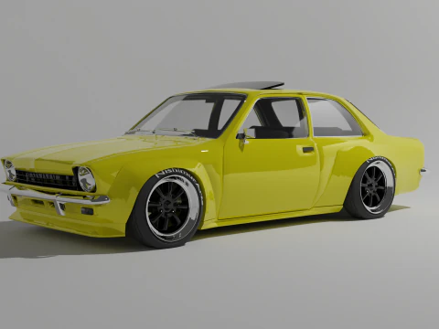 Kit carrozzeria Chevette Modello di stampa 3D