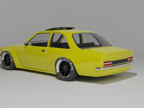 Chevette body kit Modelo de Impressão 3D