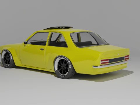 Chevette g&ouml;vde kiti 3D Baskı Modeli