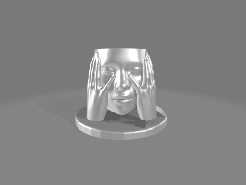 Bust decorative 3Dプリントモデル