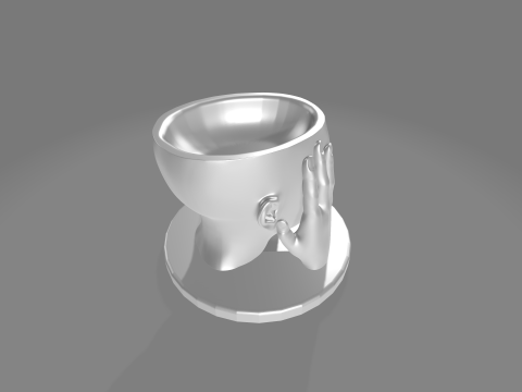 Bust decorative 3Dプリントモデル