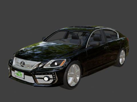 Lexus gs450 customized Modello di stampa 3D