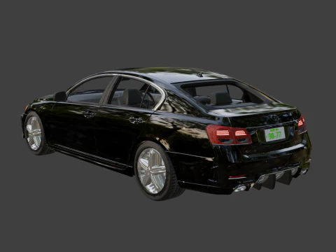 Lexus gs450 customized 3D Print Model