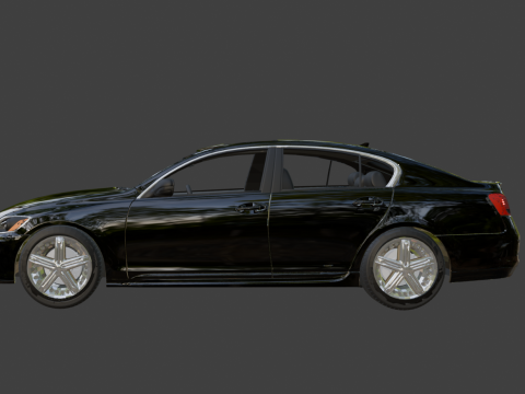 Lexus gs450 customized Modello di stampa 3D