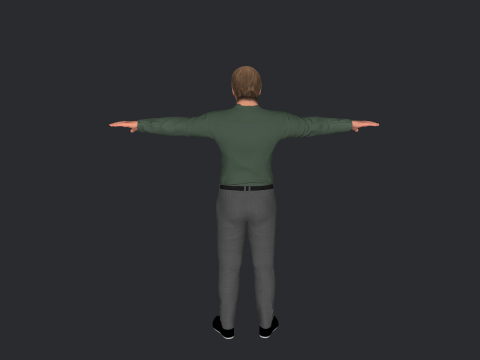 Donald Trump Hyper Realistic Full Body Fully Rigged 3D Character 3Dモデル