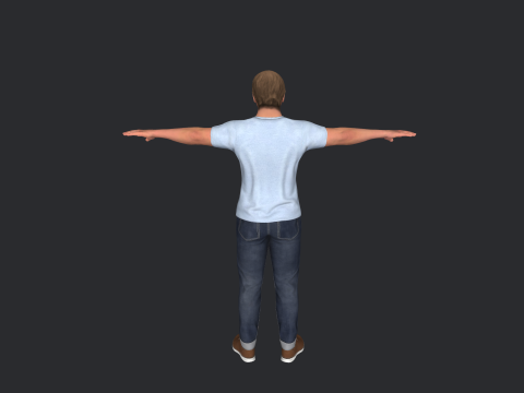 Donald Trump Hyper Realistic Full Body Fully Rigged 3D Character 3Dモデル