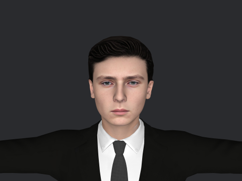 Barron Trump Hyper Realistic Full Body Rigged Character 3Dモデル