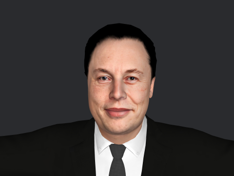 Elon Musk V1 Hyper Realistic Full Body Rigged Character 3Dモデル