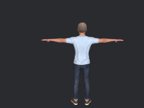 Joe Biden Hyper Realistic Full Body Rigged Character 3Dモデル