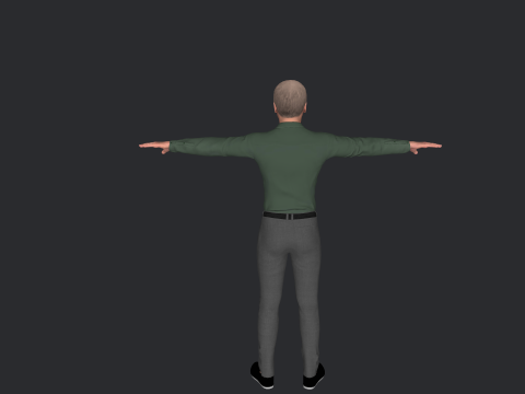 Joe Biden Hyper Realistic Full Body Rigged Character 3Dモデル