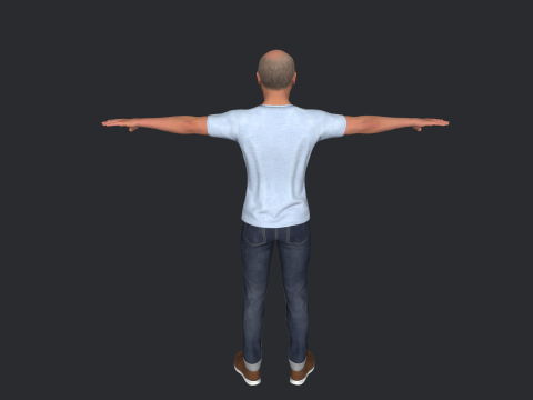 Vladimir Putin Hyper Realistic Full Body Rigged Character 3Dモデル