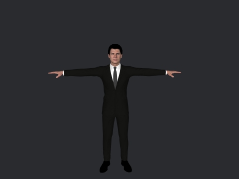 Harrison Hyper Realistic Full Body Rigged Character 3Dモデル