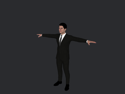 Harrison Hyper Realistic Full Body Rigged Character 3Dモデル