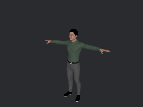 Harrison Hyper Realistic Full Body Rigged Character 3Dモデル