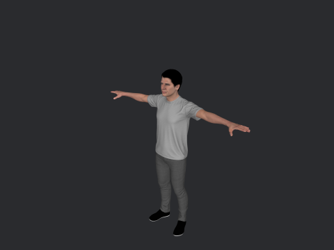 Harrison Hyper Realistic Full Body Rigged Character 3Dモデル