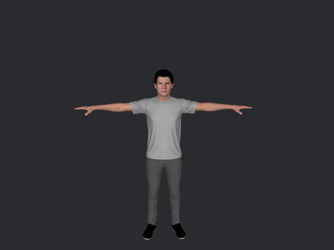 Harrison Hyper Realistic Full Body Rigged Character 3Dモデル