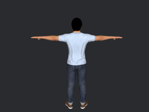 Abdelaziz Bouteflika Hyper Realistic Full Body Rigged Character 3Dモデル