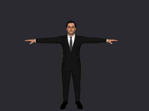 Abdullah Abdullah Hyper Realistic Full Body Rigged Character 3D Model