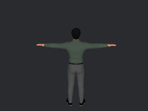 Abdullah Abdullah Hyper Realistic Full Body Rigged Character 3D Model