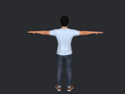 Abdullah Abdullah Hyper Realistic Full Body Rigged Character 3D Model