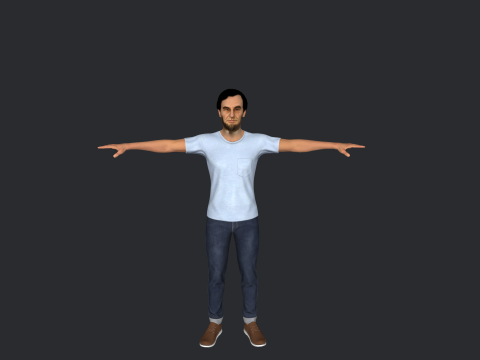 Abraham Lincoln Hyper Realistic Full Body Rigged Character 3Dモデル