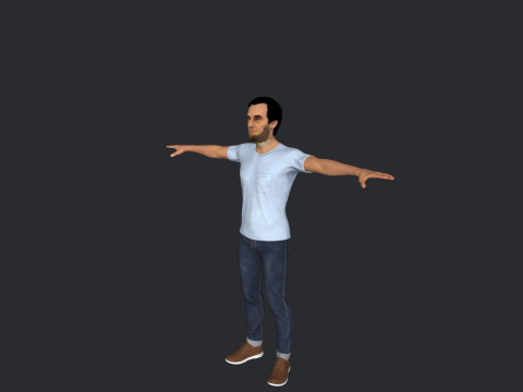 Abraham Lincoln Hyper Realistic Full Body Rigged Character 3Dモデル