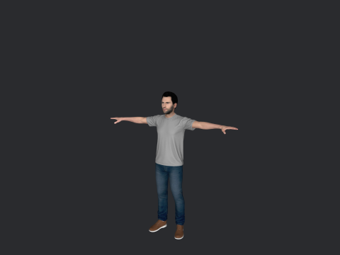 Adam Levine Hyper Realistic Full Body Rigged Character 3Dモデル