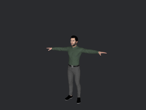 Adam Levine Hyper Realistic Full Body Rigged Character 3Dモデル