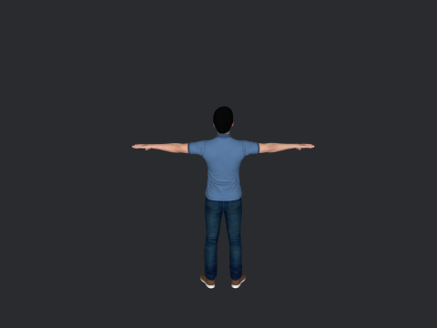 Adam Levine Hyper Realistic Full Body Rigged Character 3Dモデル