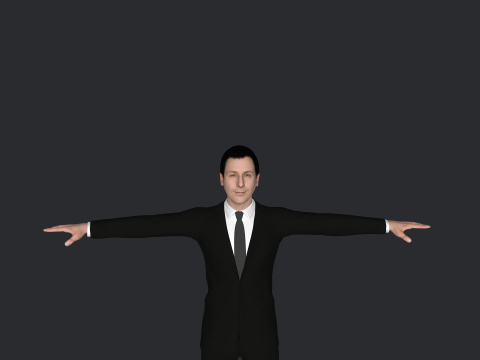 Adam Sandler Hyper Realistic Full Body Rigged Character 3D Model
