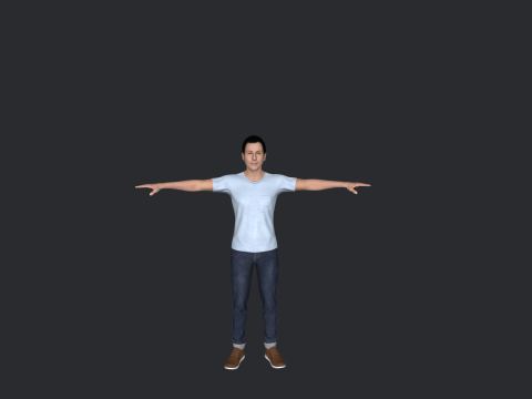 Adam Sandler Hyper Realistic Full Body Rigged Character 3D Model
