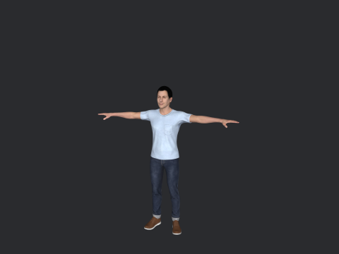 Adam Sandler Hyper Realistic Full Body Rigged Character 3D Model