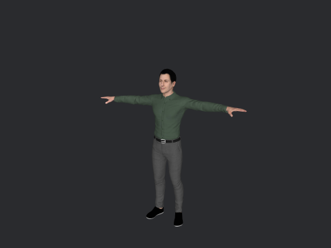 Adam Sandler Hyper Realistic Full Body Rigged Character 3D Model