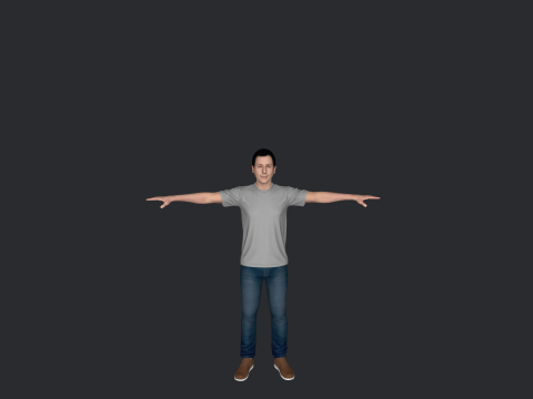 Adam Sandler Hyper Realistic Full Body Rigged Character 3D Model