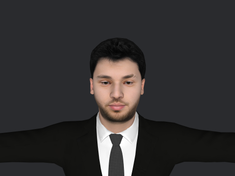 Adin Ross Hyper Realistic Full Body Rigged Character 3D 模型