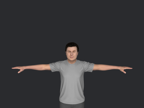 Alec Baldwin Hyper Realistic Full Body Rigged Character Modello 3D