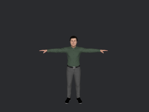 Alec Baldwin Hyper Realistic Full Body Rigged Character Modello 3D