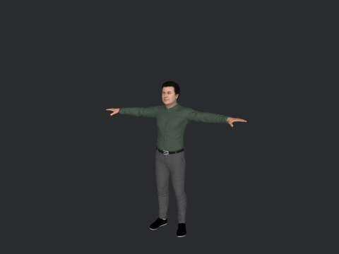 Alec Baldwin Hyper Realistic Full Body Rigged Character Modello 3D