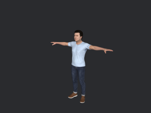 Alec Baldwin Hyper Realistic Full Body Rigged Character Modello 3D