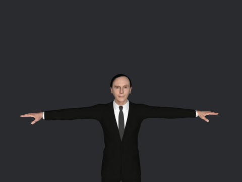 Alec Douglas Home Hyper Realistic Full Body Rigged Character 3Dモデル