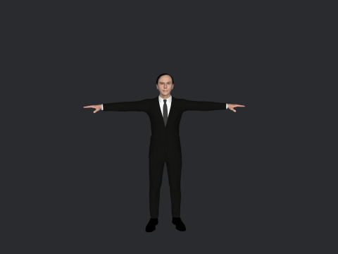 Alec Douglas Home Hyper Realistic Full Body Rigged Character 3Dモデル