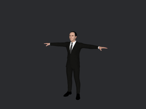Alec Douglas Home Hyper Realistic Full Body Rigged Character 3Dモデル