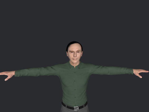 Alec Douglas Home Hyper Realistic Full Body Rigged Character 3Dモデル