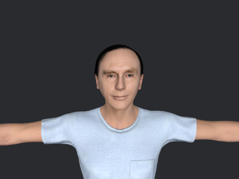 Alec Douglas Home Hyper Realistic Full Body Rigged Character 3Dモデル